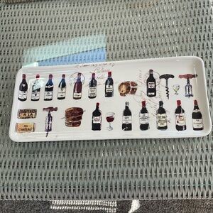 Williams-Sonoma Ceramic Wine Tray